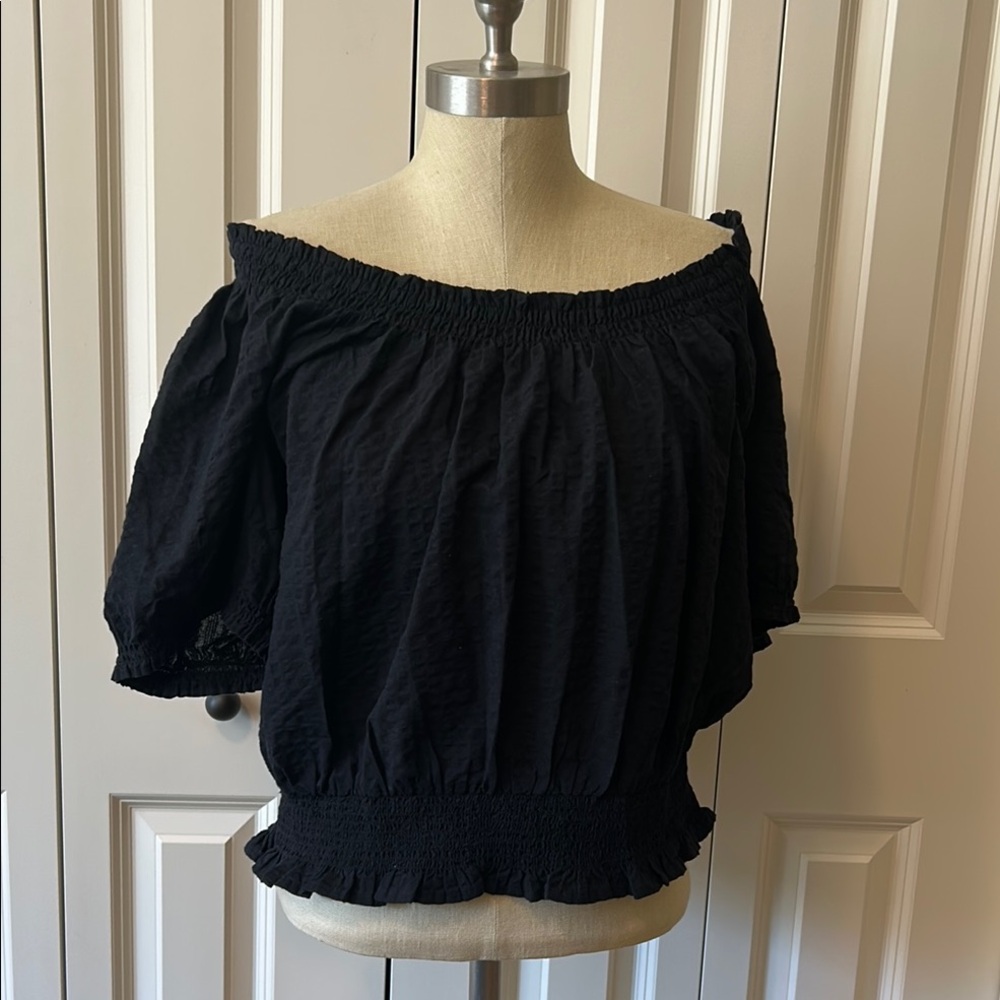 Off-Shoulder Blouse